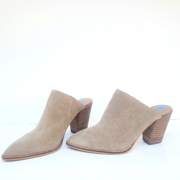 Lucky Brand Slip on High Heels Mules Shoes 7.5 New - Picture 4 of 8